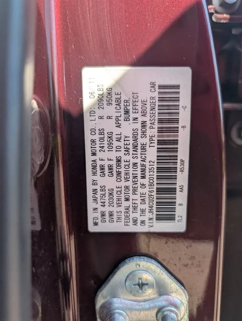 Used 2011 Red Acura 2.4 image 27