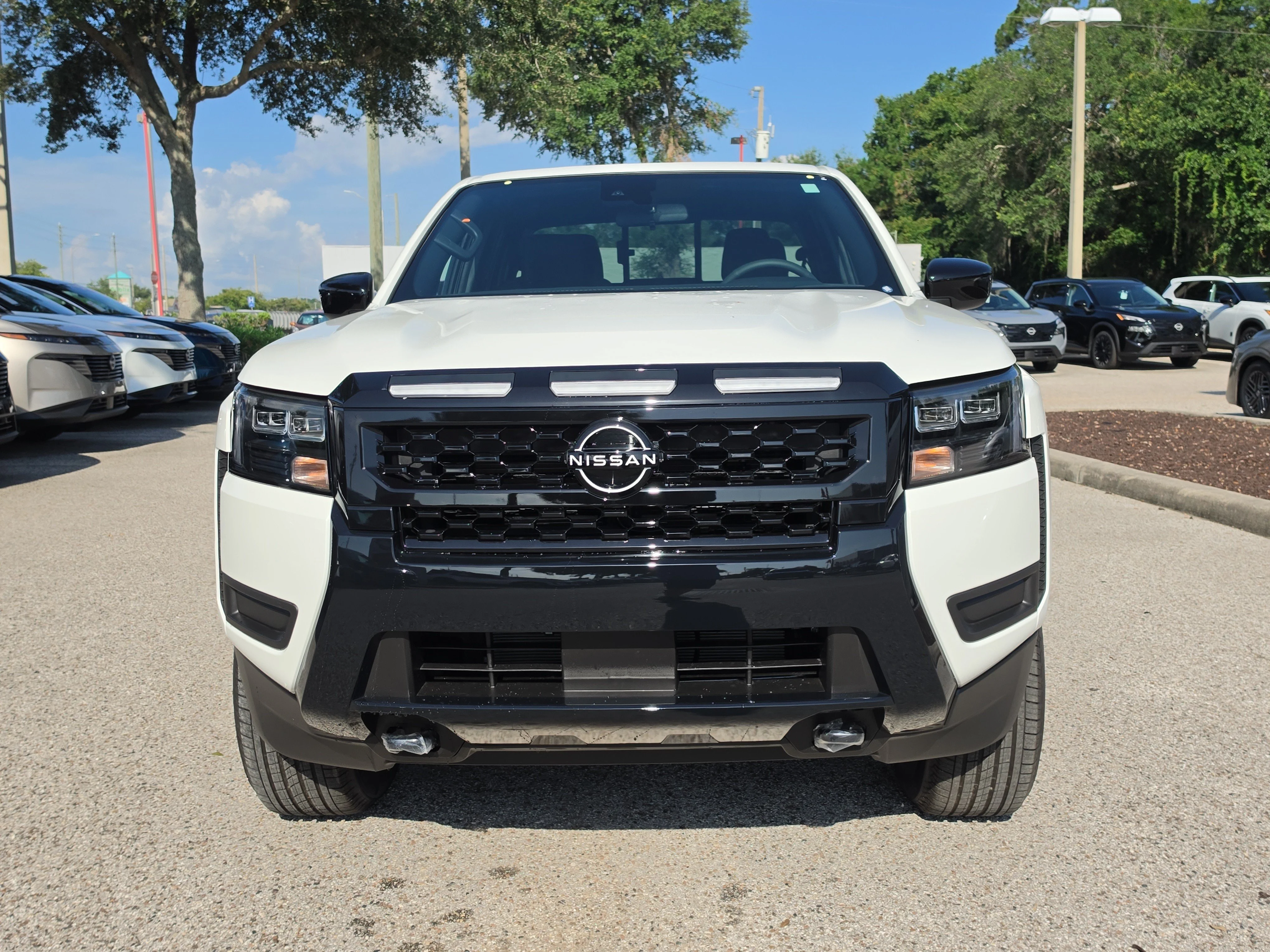 New 2026 Glacier White Nissan Crew Cab SV image 3