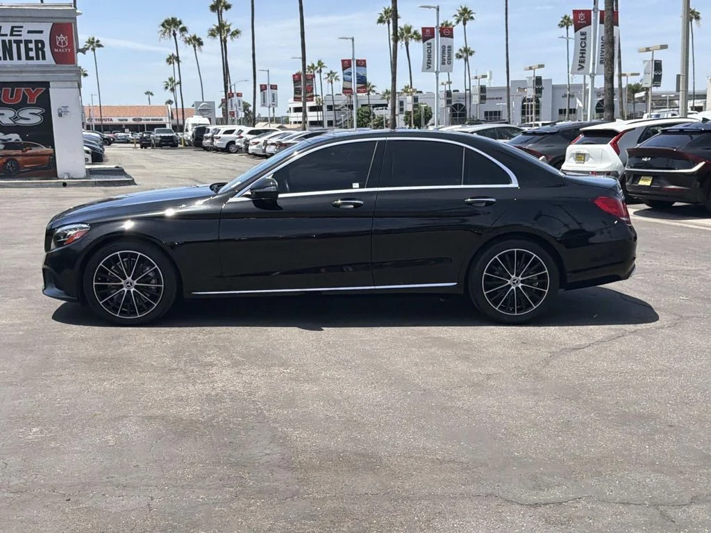 Used 2021 BLACK Mercedes-Benz C300 image 4