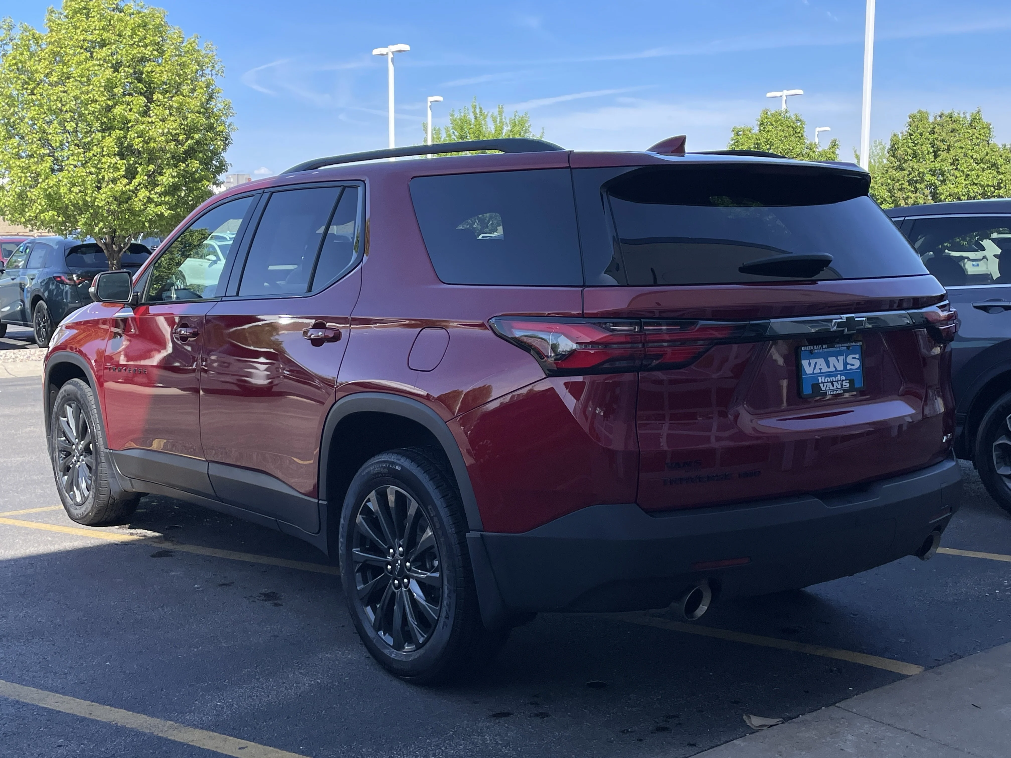 Used 2023 Radiant Red Tintcoat Chevrolet RS image 5
