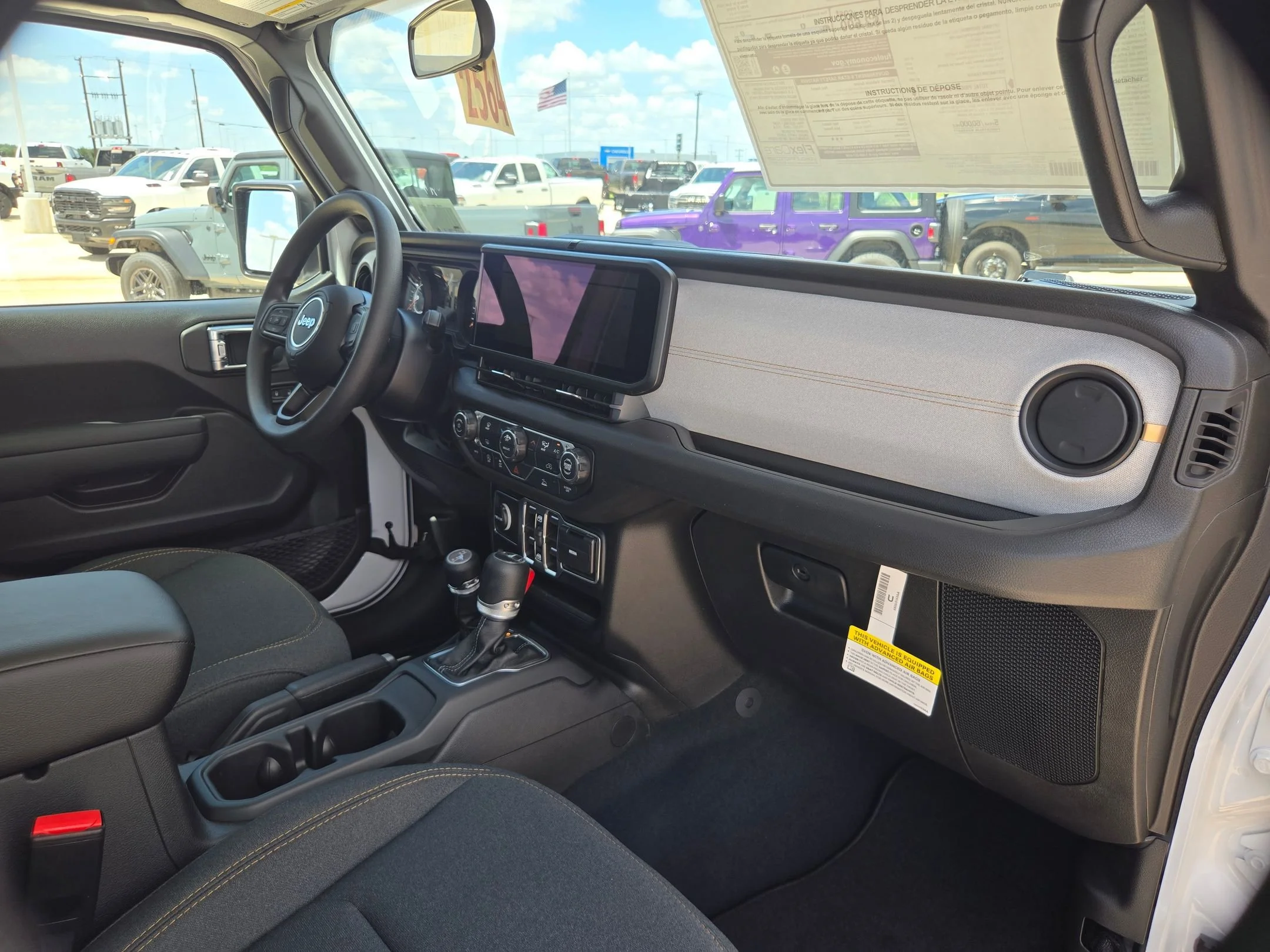New 2026 Bright White Clearcoat Jeep Sport image 23