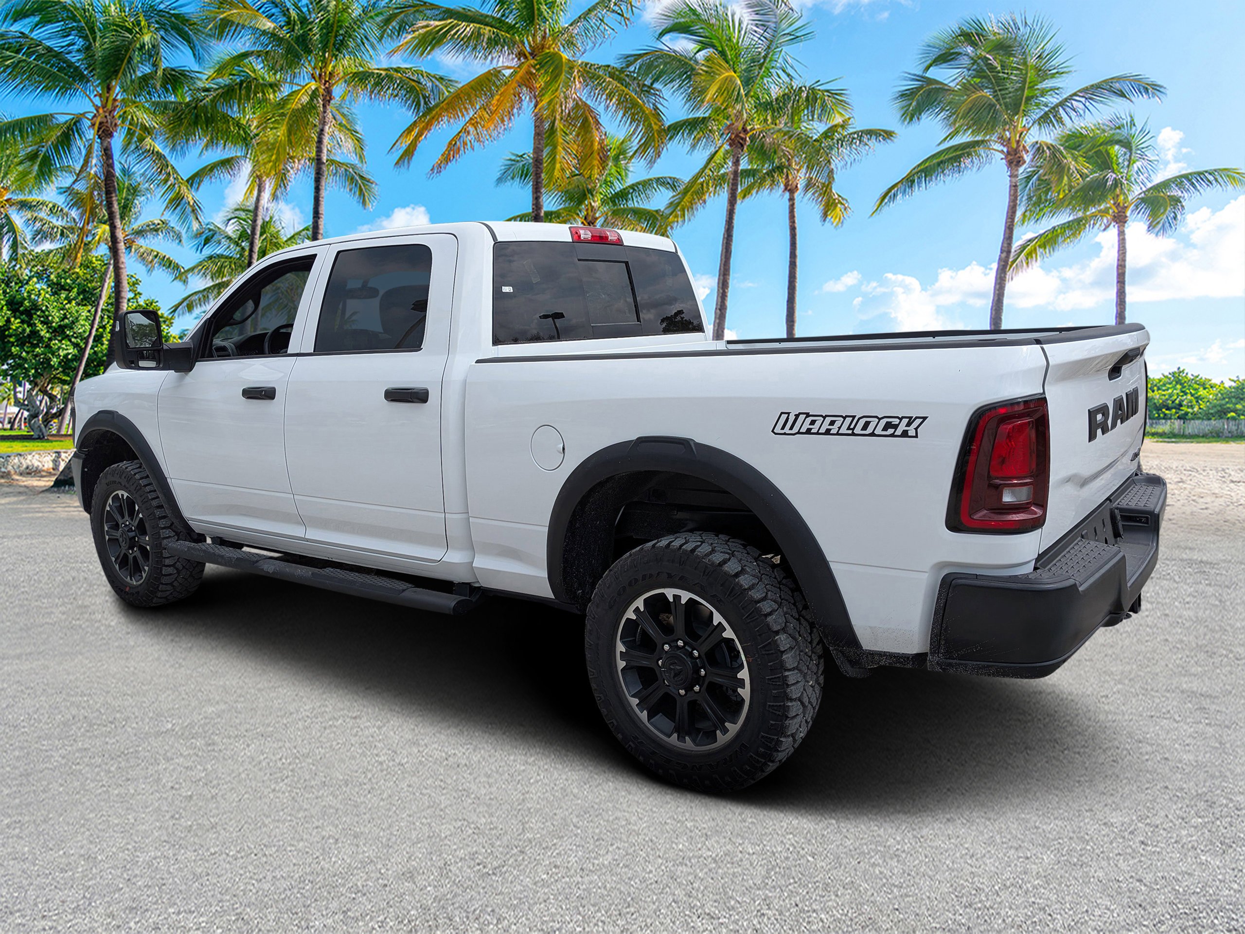 New 2026 Bright White Clear-Coat Exterior Paint RAM Warlock image 5
