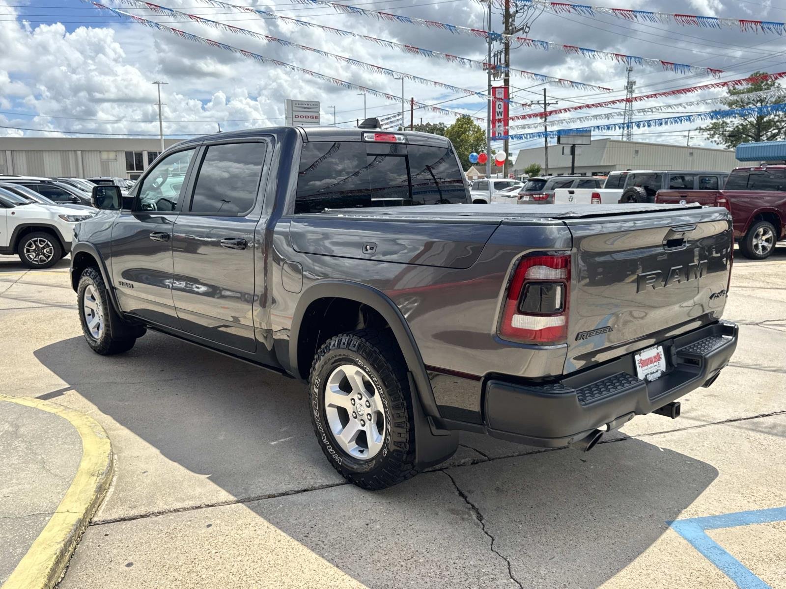 Used 2024 Granite Crystal Metallic Clearcoat Ram Rebel image 5