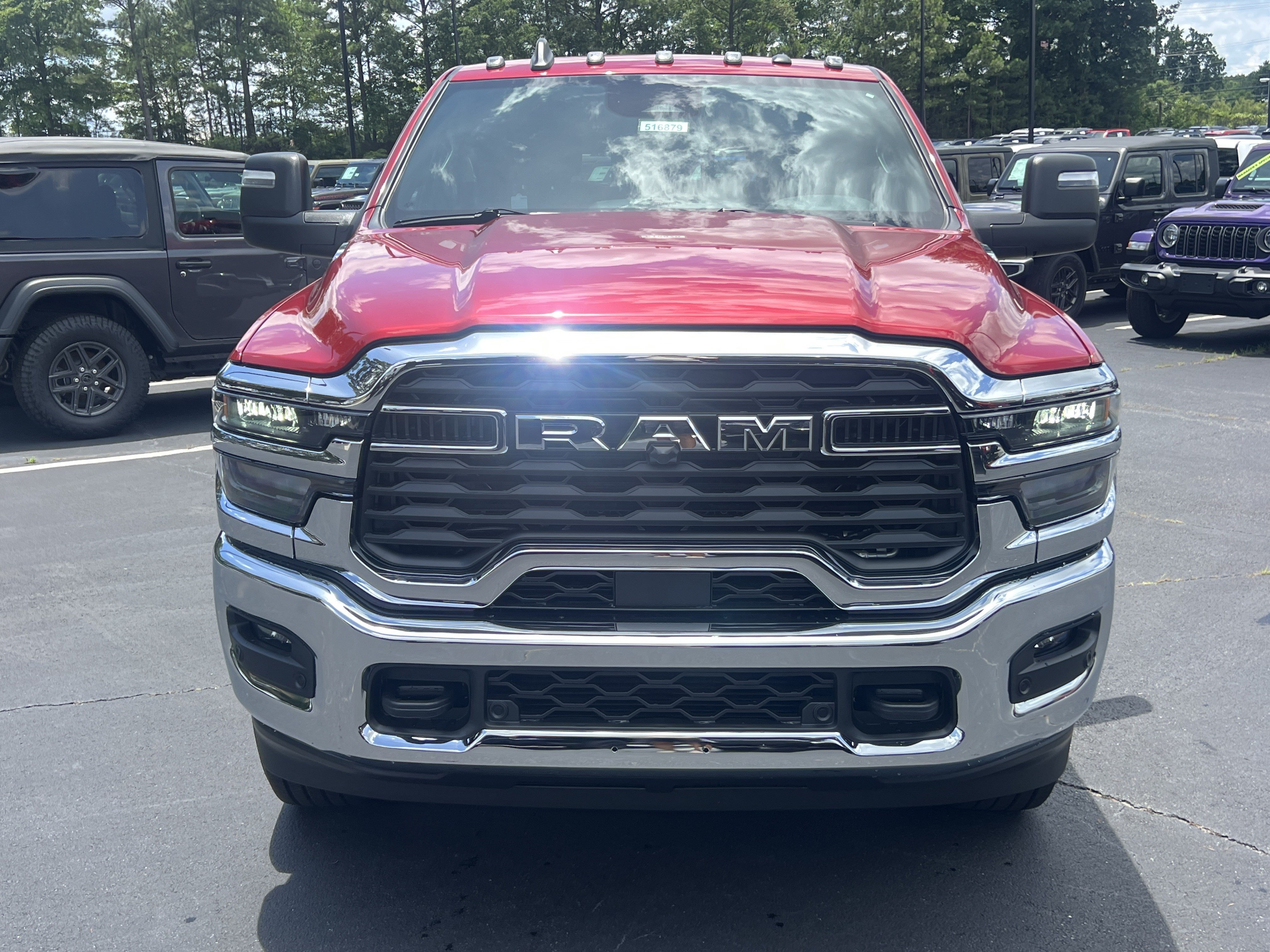 New 2026 Molten Red Pearlcoat RAM Tradesman image 2