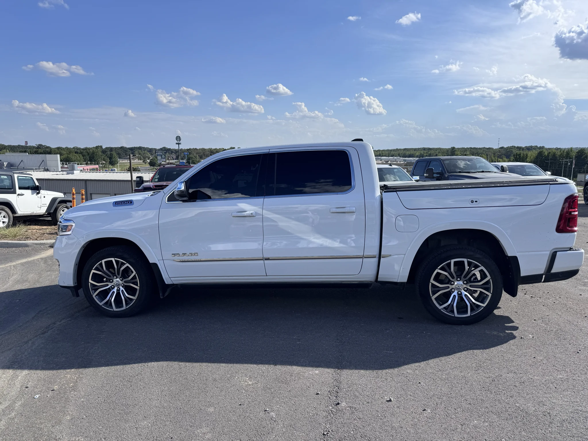 Used 2026 Bright White Clearcoat Ram Tungsten image 9