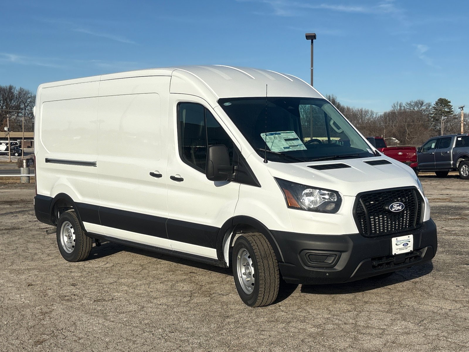 New 2026 Oxford White Ford Cargo Van image 9