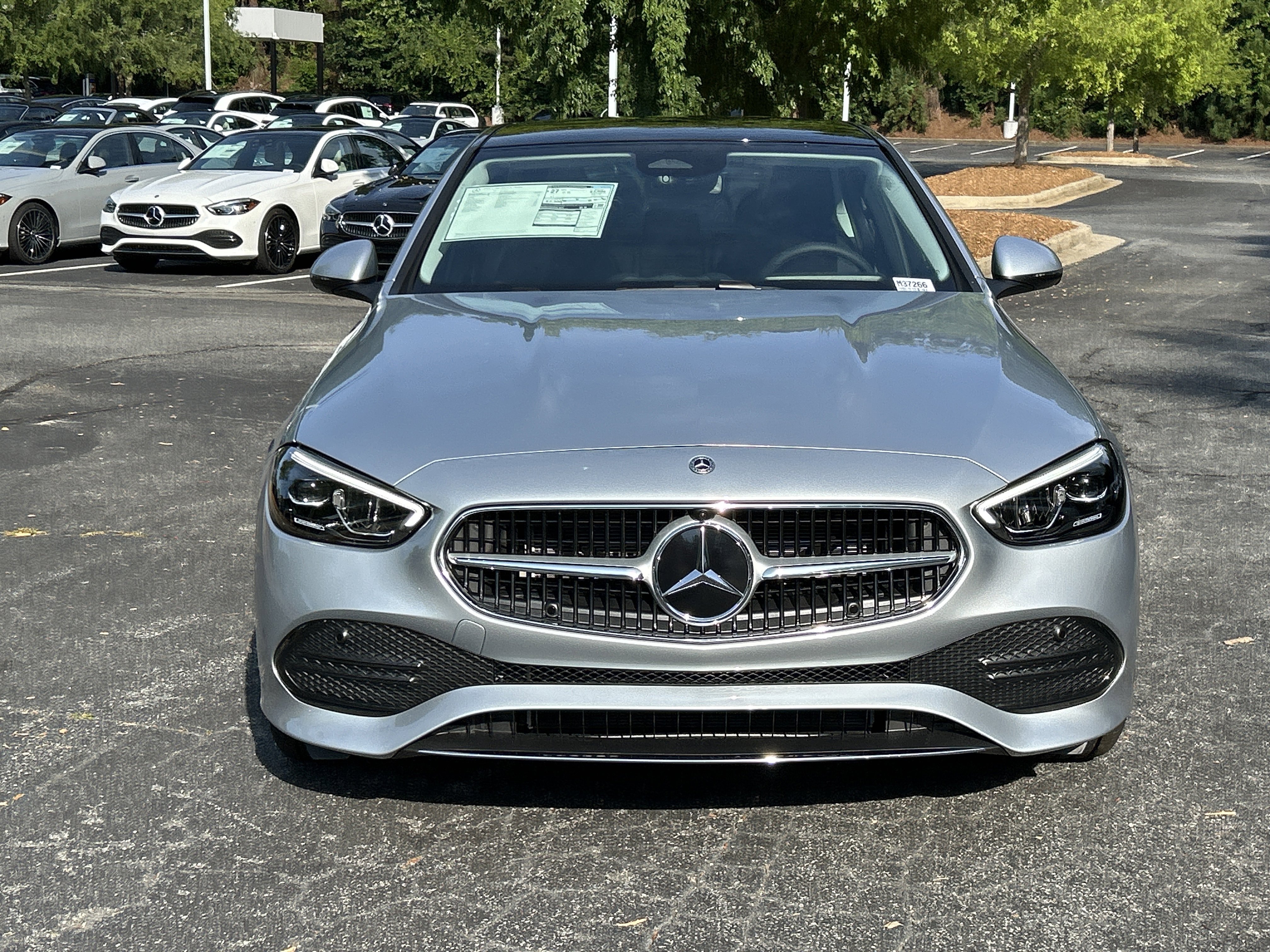 New 2026 Cirrus Silver Metallic Mercedes-Benz C 300 4MATIC® Sedan image 3
