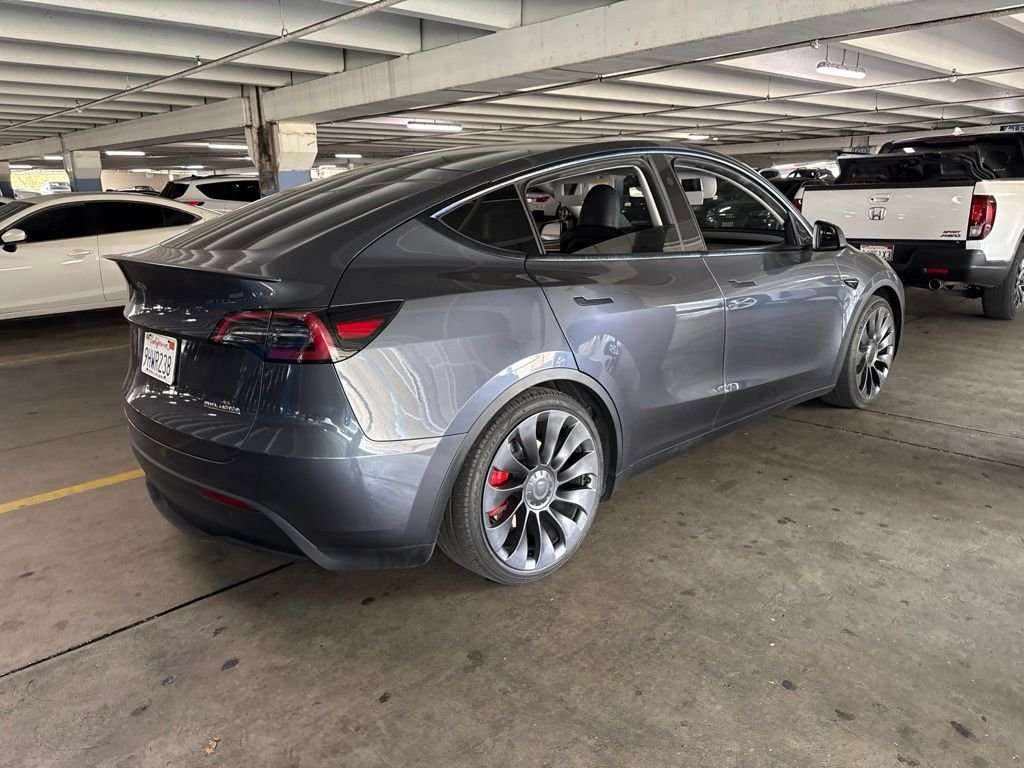 Used 2023 Silver Tesla Performance image 3