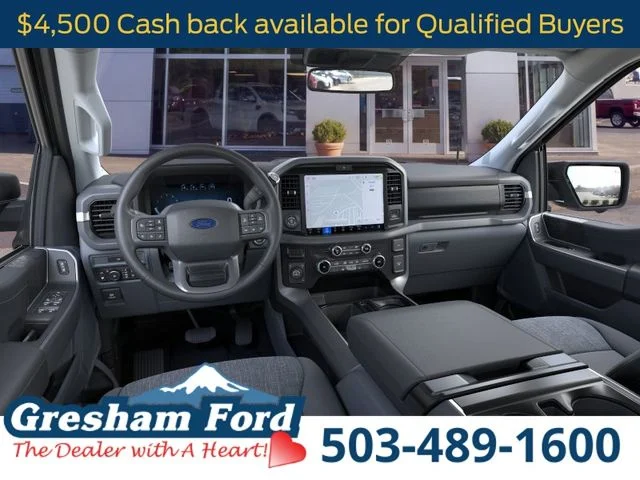 New 2026 Carbonized Gray Metallic Ford XLT image 10