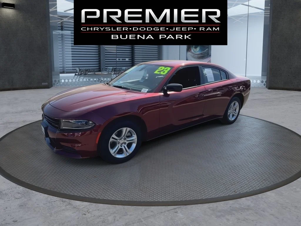 Certified Used 2023 Red Dodge SXT image 4