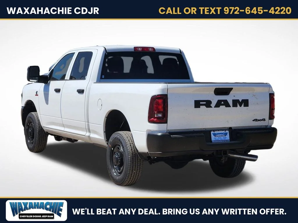 New 2027 Bright White Clearcoat RAM Tradesman image 3