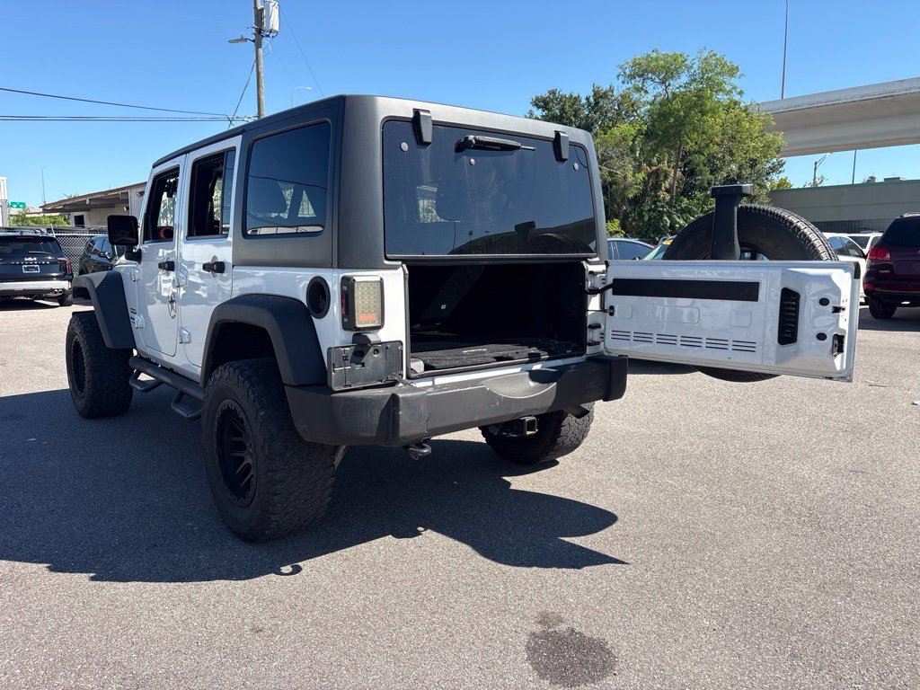 Used 2016 White Jeep Unlimited Sport image 15