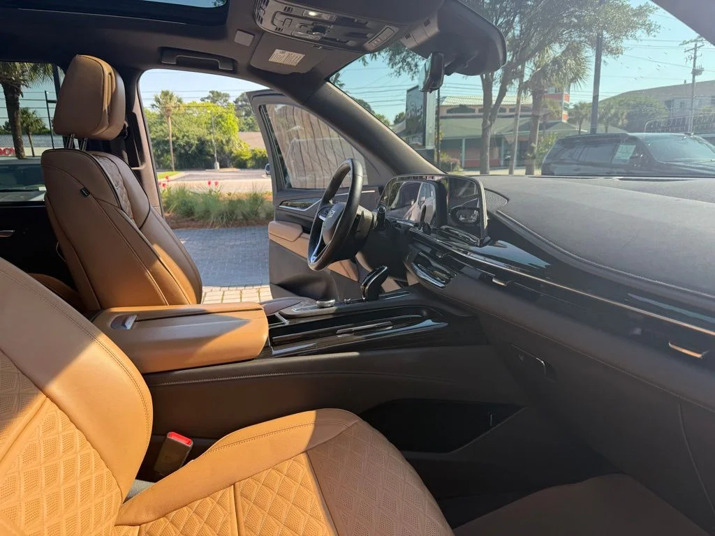 Used 2022 Red Cadillac Premium Luxury image 14