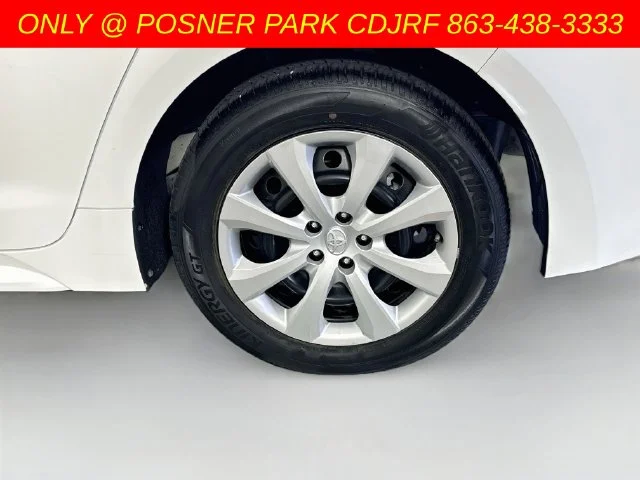 Used 2024 White Toyota LE image 29