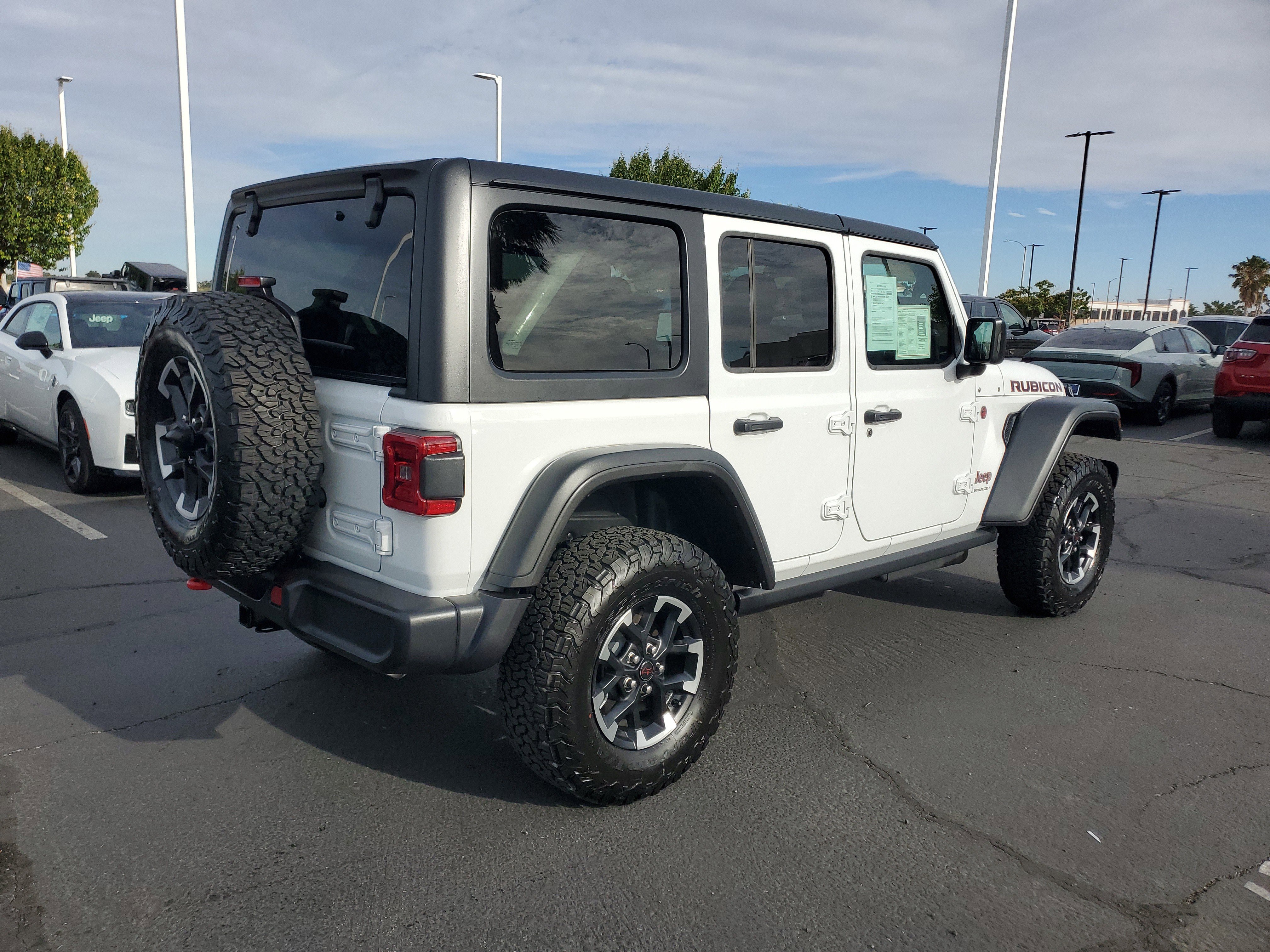 Certified Used 2026 White/off-white Jeep Rubicon image 3