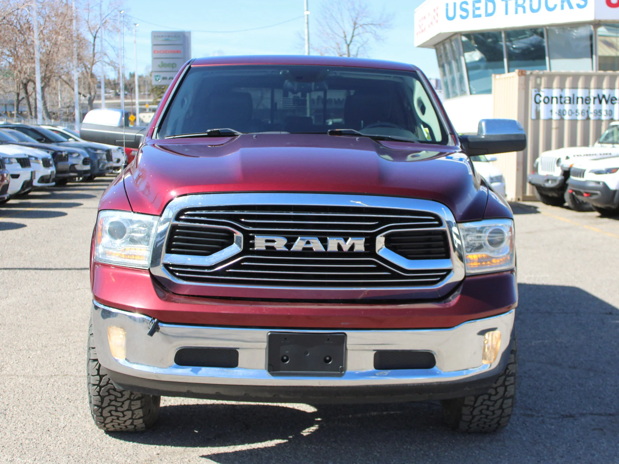Used 2016 Red RAM Laramie * Mechanic Special | Diesel | Heated/Vented Leather Seats | Canopy | Navigation | Fuel Rims image 6