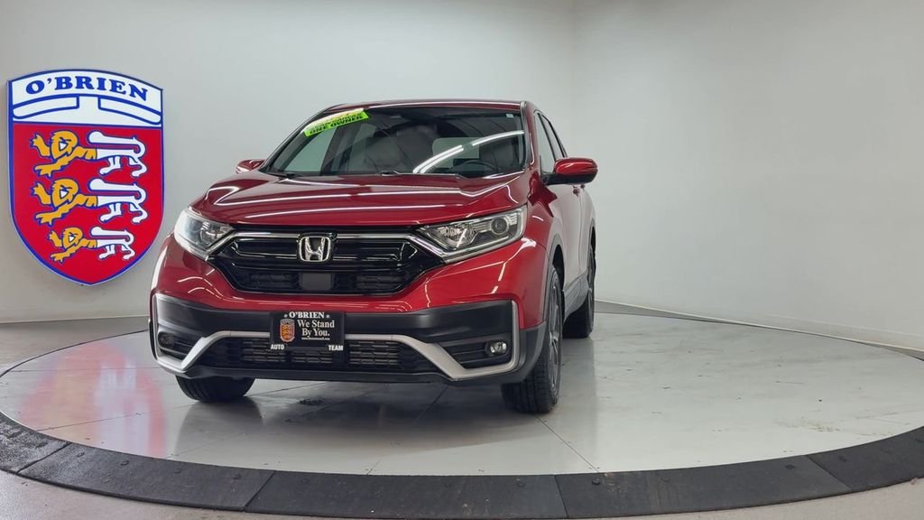 Used 2021 Radiant Red Metallic Honda AWD EX-L image 9
