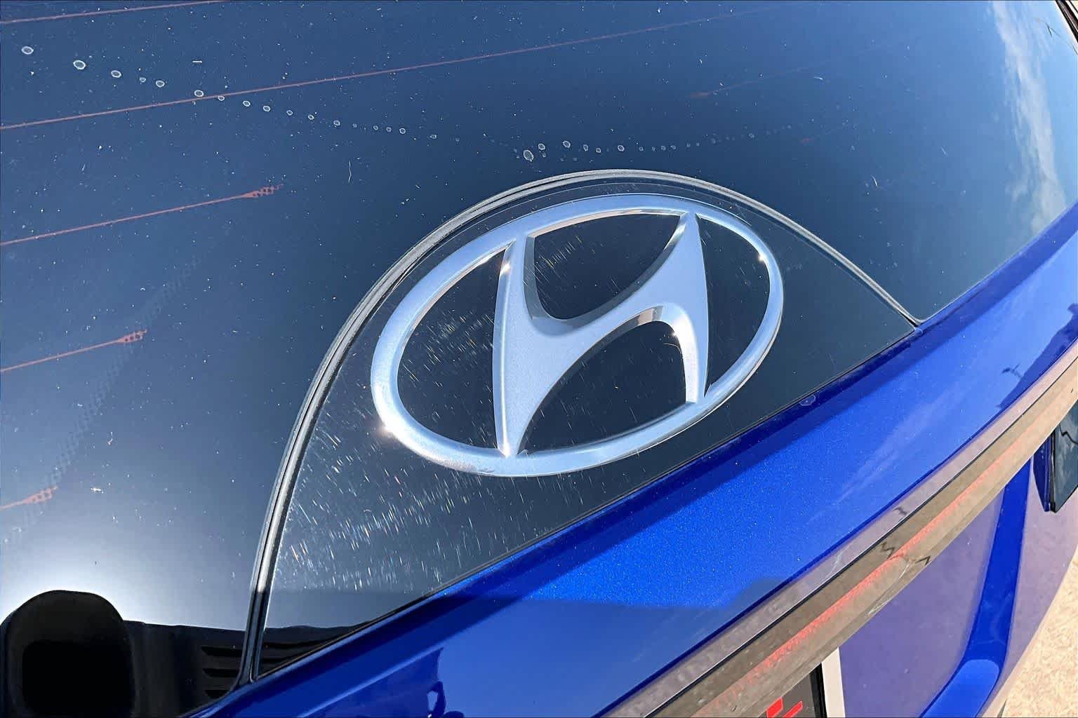 Used 2023 Intense Blue Hyundai Limited image 28