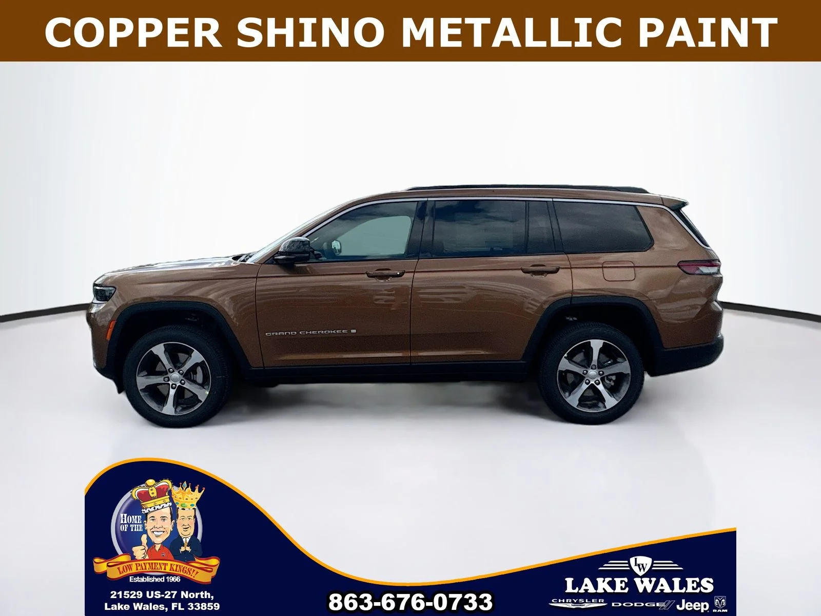 New 2026 Copper Shino Metallic Clear-Coat Exterior Paint Jeep Limited image 3