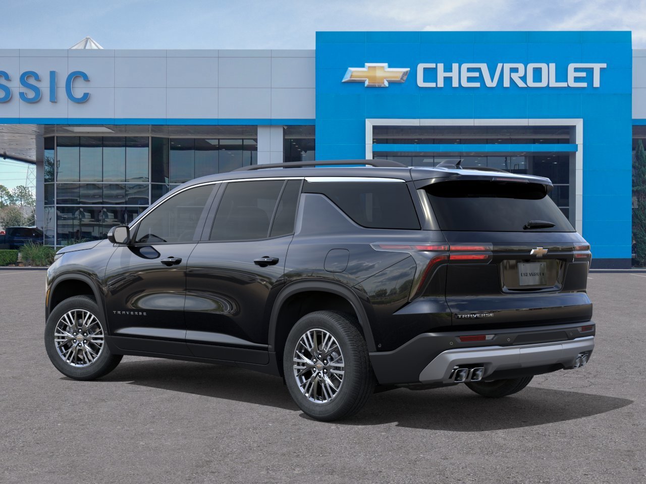 2026 Chevrolet Traverse LT Black at Classic Elite Chevrolet Sugar Land