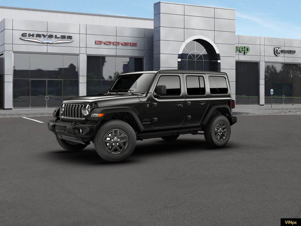 New 2026 Black Clear-Coat Exterior Paint Jeep Sport S image 2