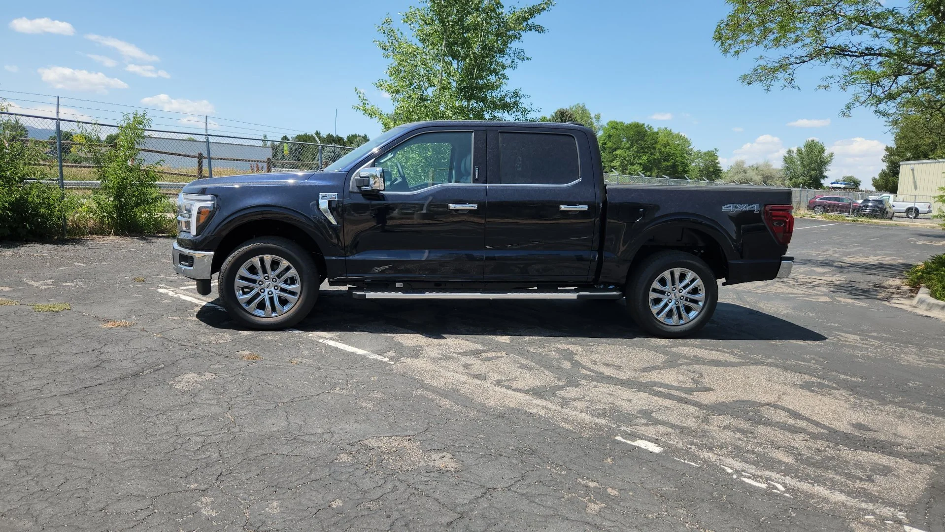 New 2026 Antimatter Blue Metallic Ford LARIAT image 4