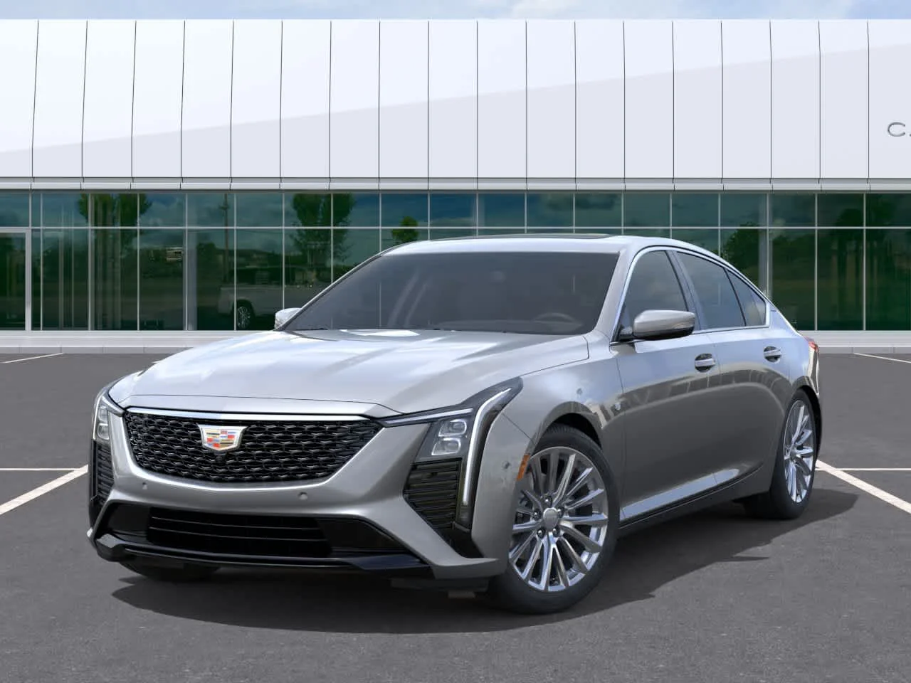 New 2026 Argent Silver Metallic Cadillac Premium Luxury image 6