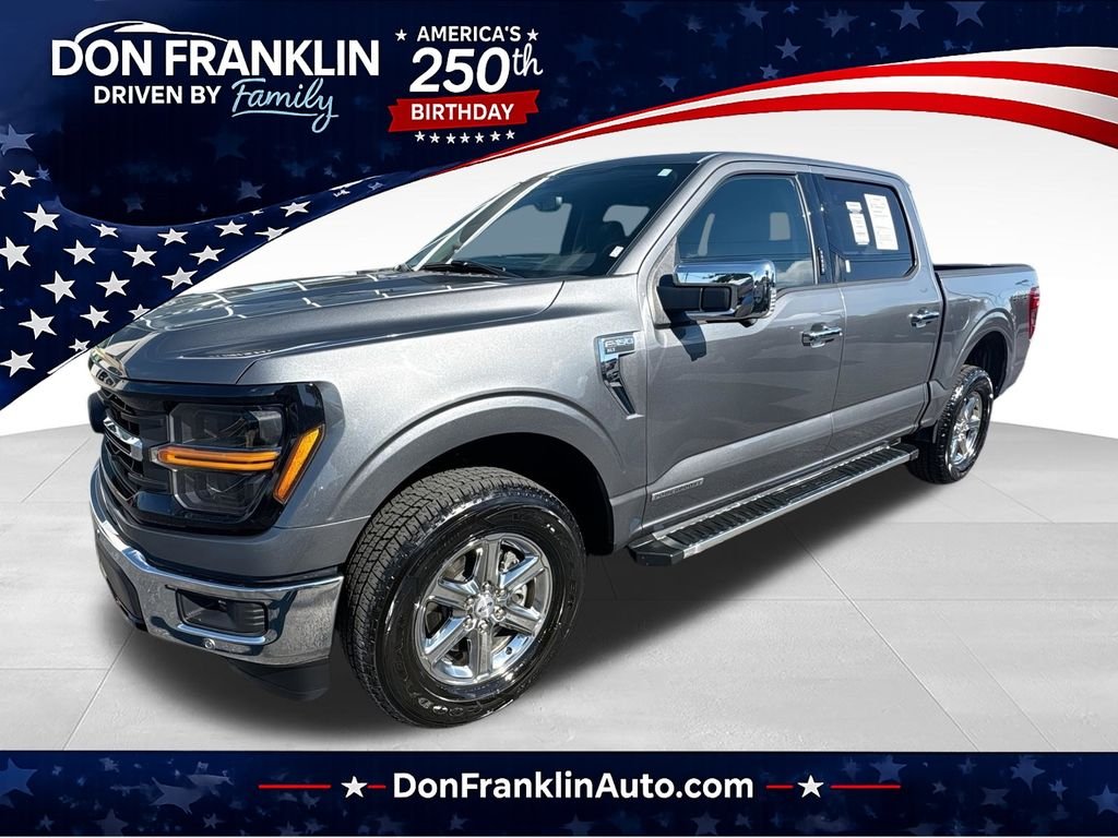 Used 2024 Gray Ford XLT image 1