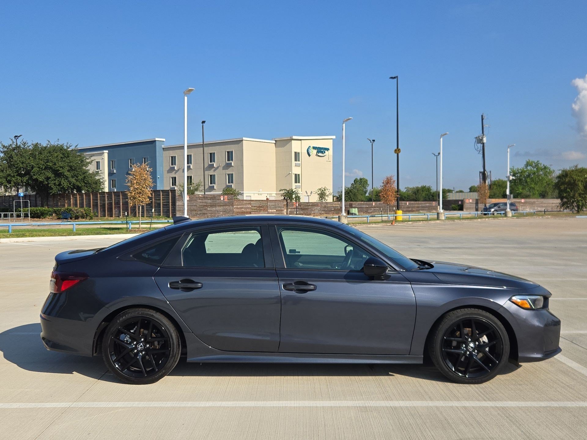 Certified Used 2025 Meteorite Gray Metallic Honda 4D SPORT image 35