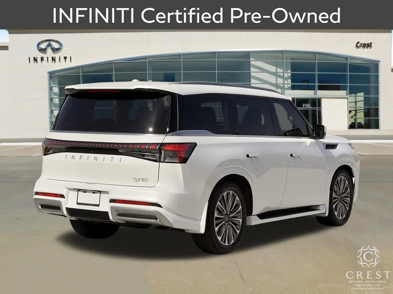 Certified Used 2026 Radiant White INFINITI LUXE image 3