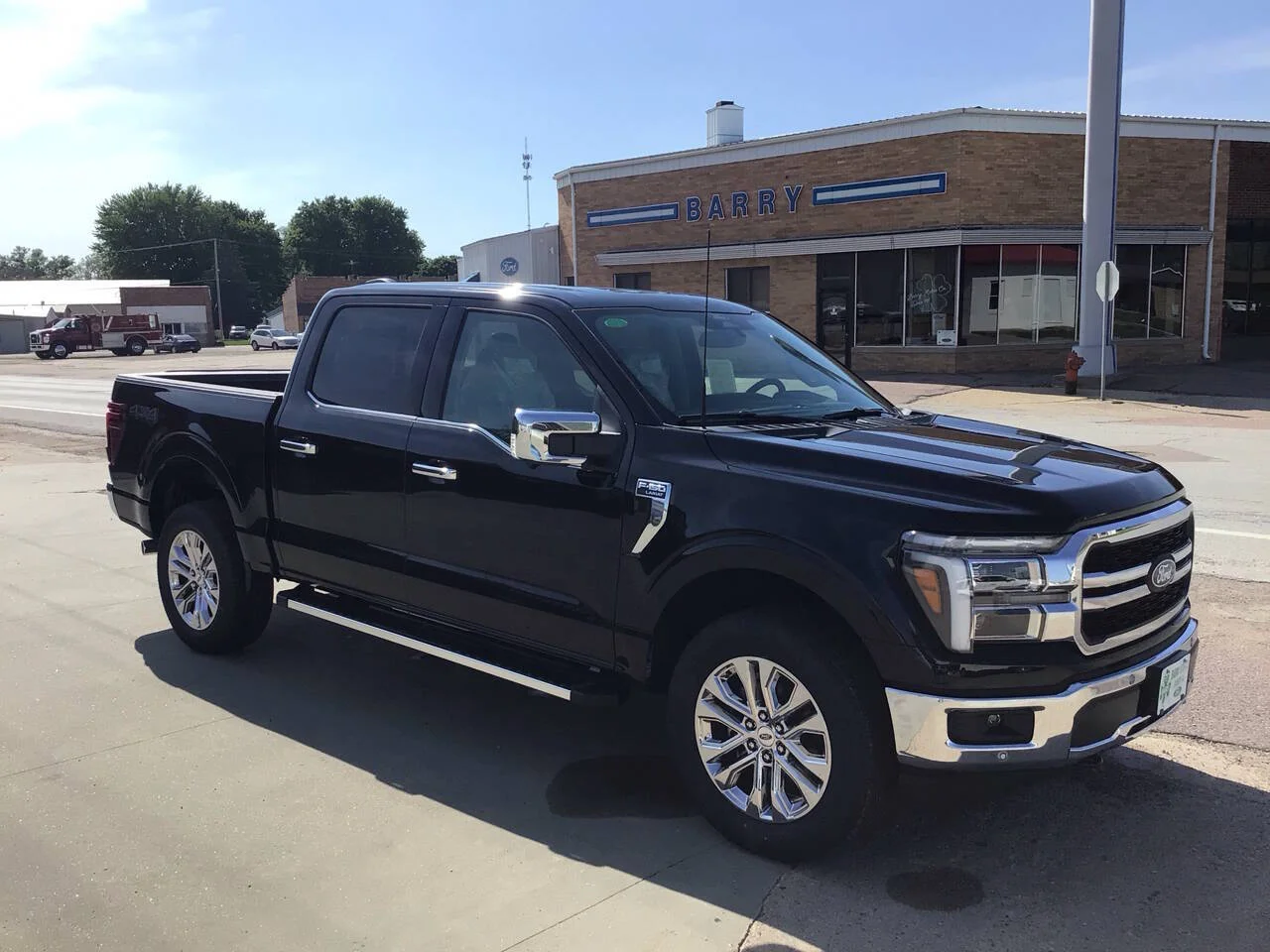 New 2026 Agate Black Metallic Ford Lariat® image 1