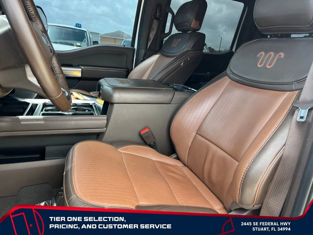 Used 2023 White Ford King Ranch image 13
