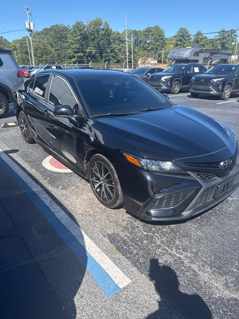 Used 2023 Black Toyota SE image 1