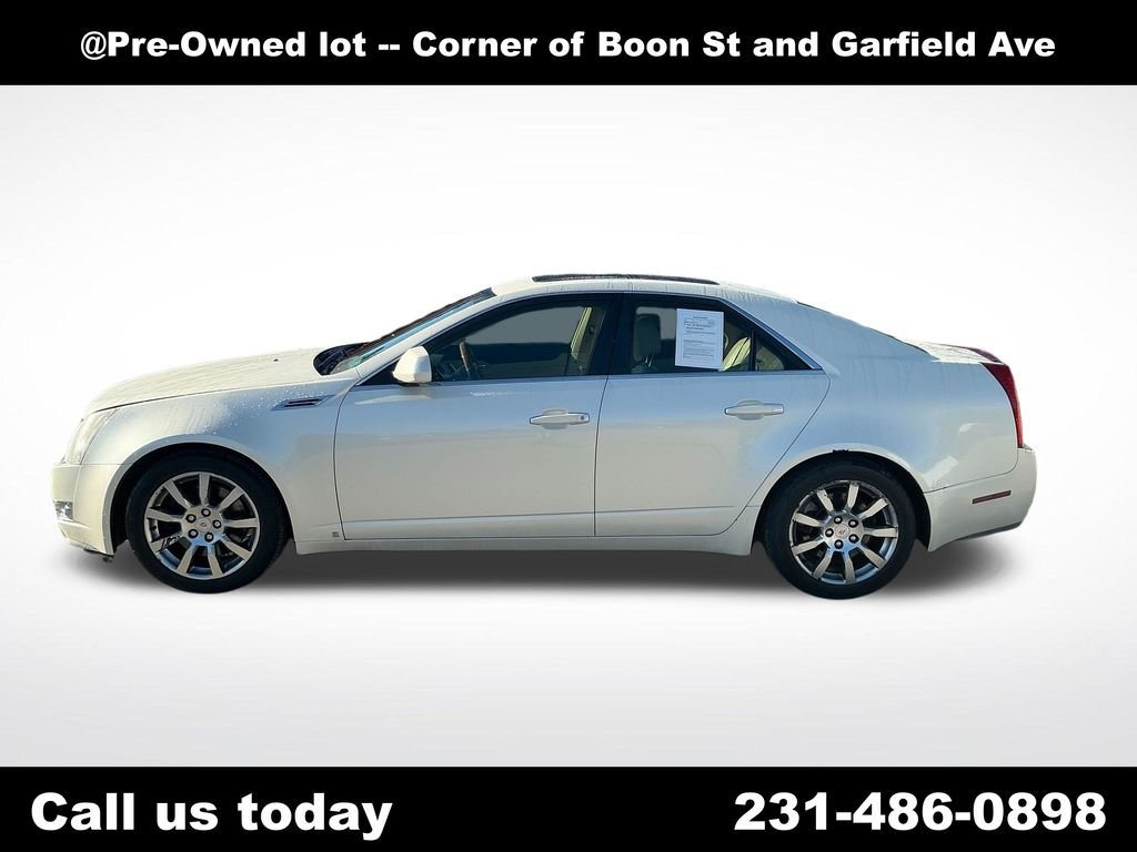 Used 2008 White Cadillac Base image 2