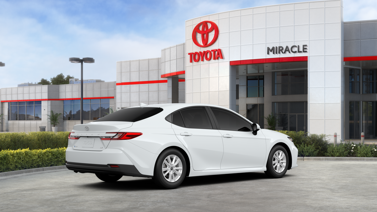 New 2026 White Toyota LE image 32