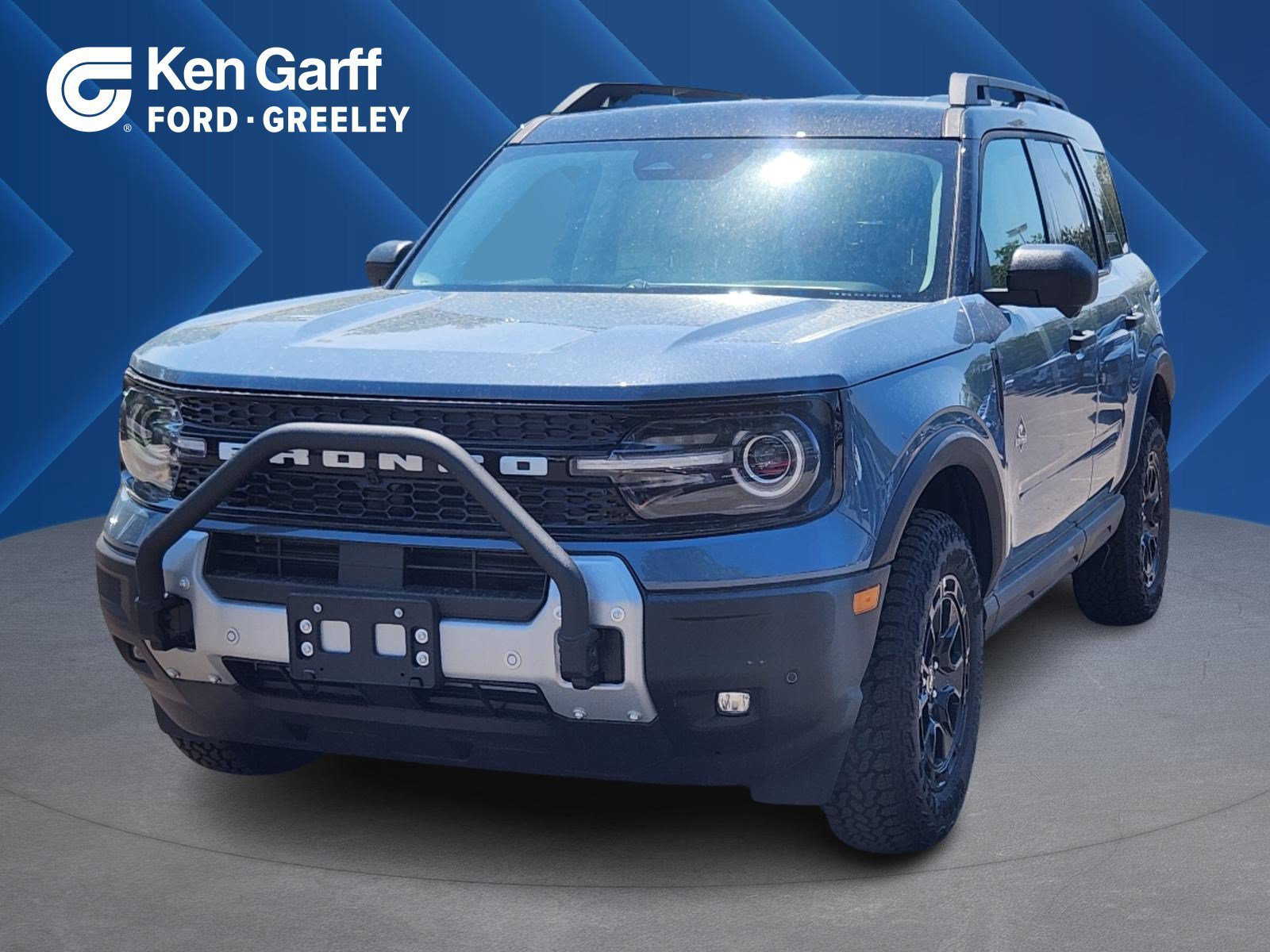 New 2026 Azure Gray Metallic Tri-Coat Ford Outer Banks image 1