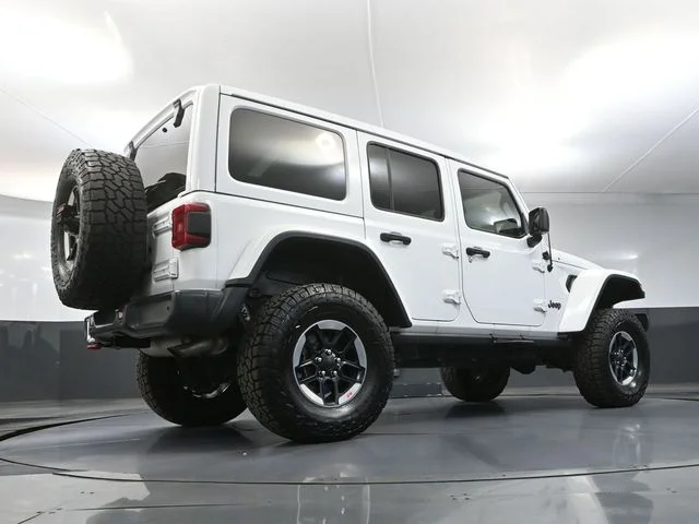 Used 2019 White Jeep Unlimited Rubicon image 46
