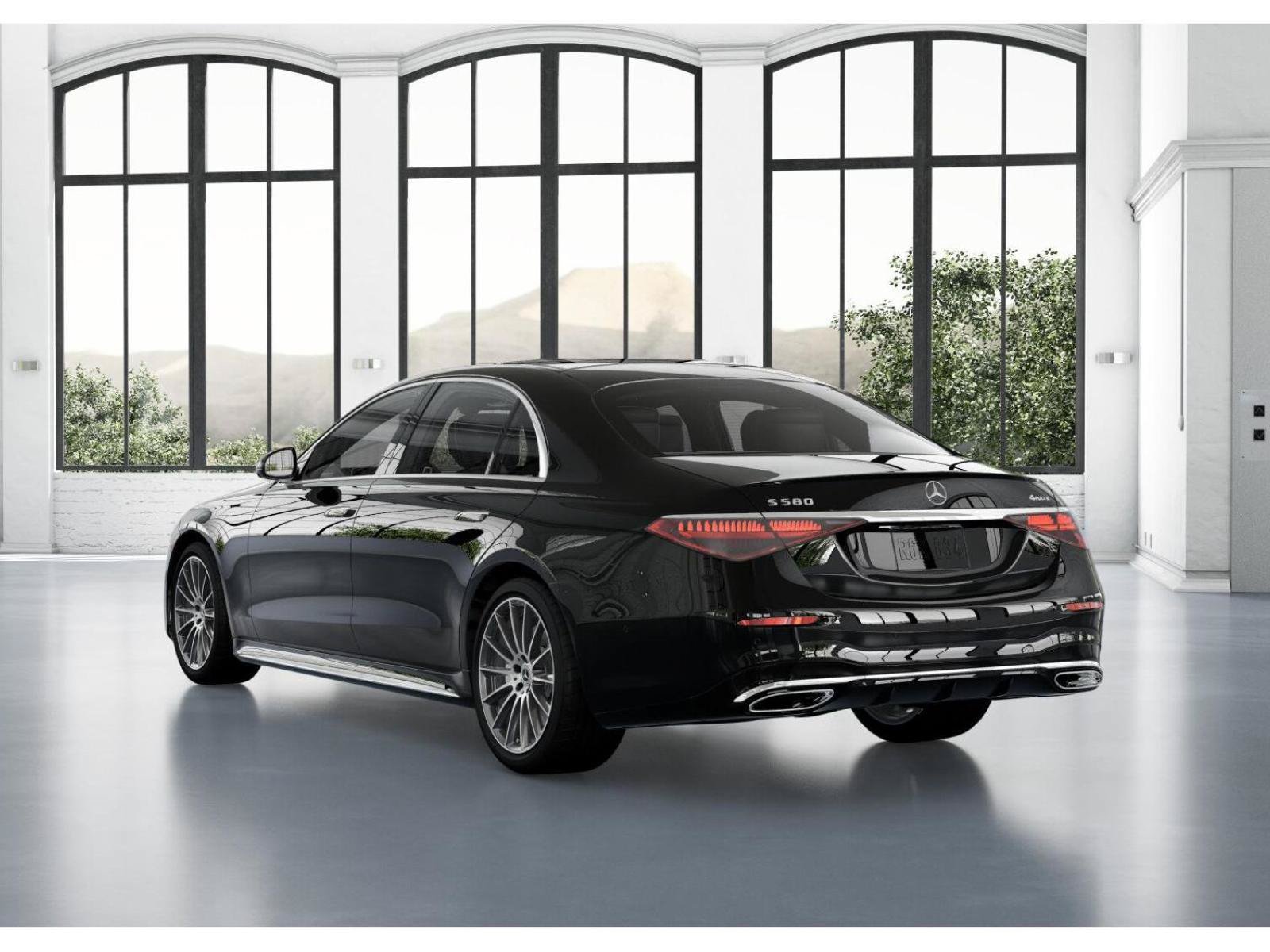 Certified Used 2024 Black Mercedes-Benz S 580 image 43