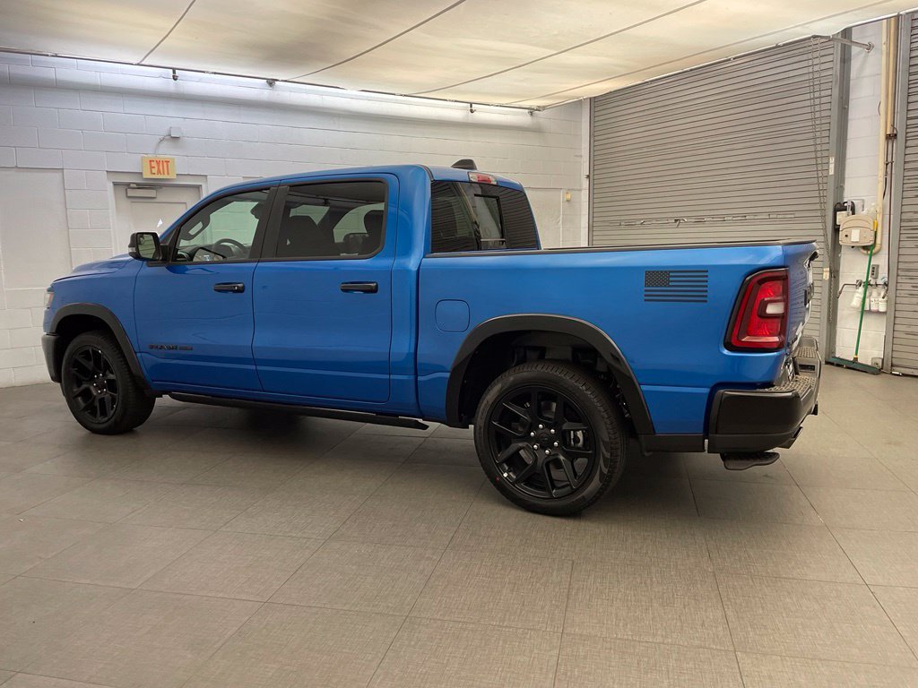 New 2026 Hydro Blue Pearl-Coat Exterior Paint RAM Laramie America 250 image 9