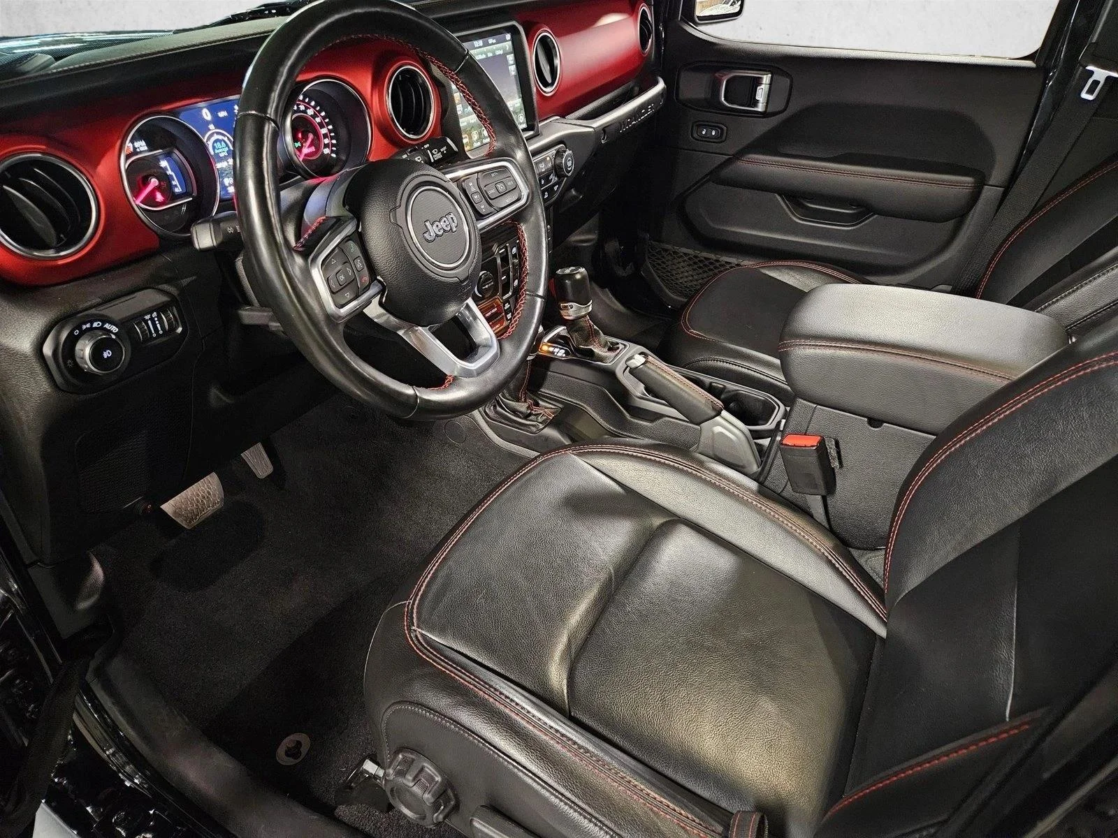Used 2021 Black Clearcoat Jeep Unlimited Rubicon image 9