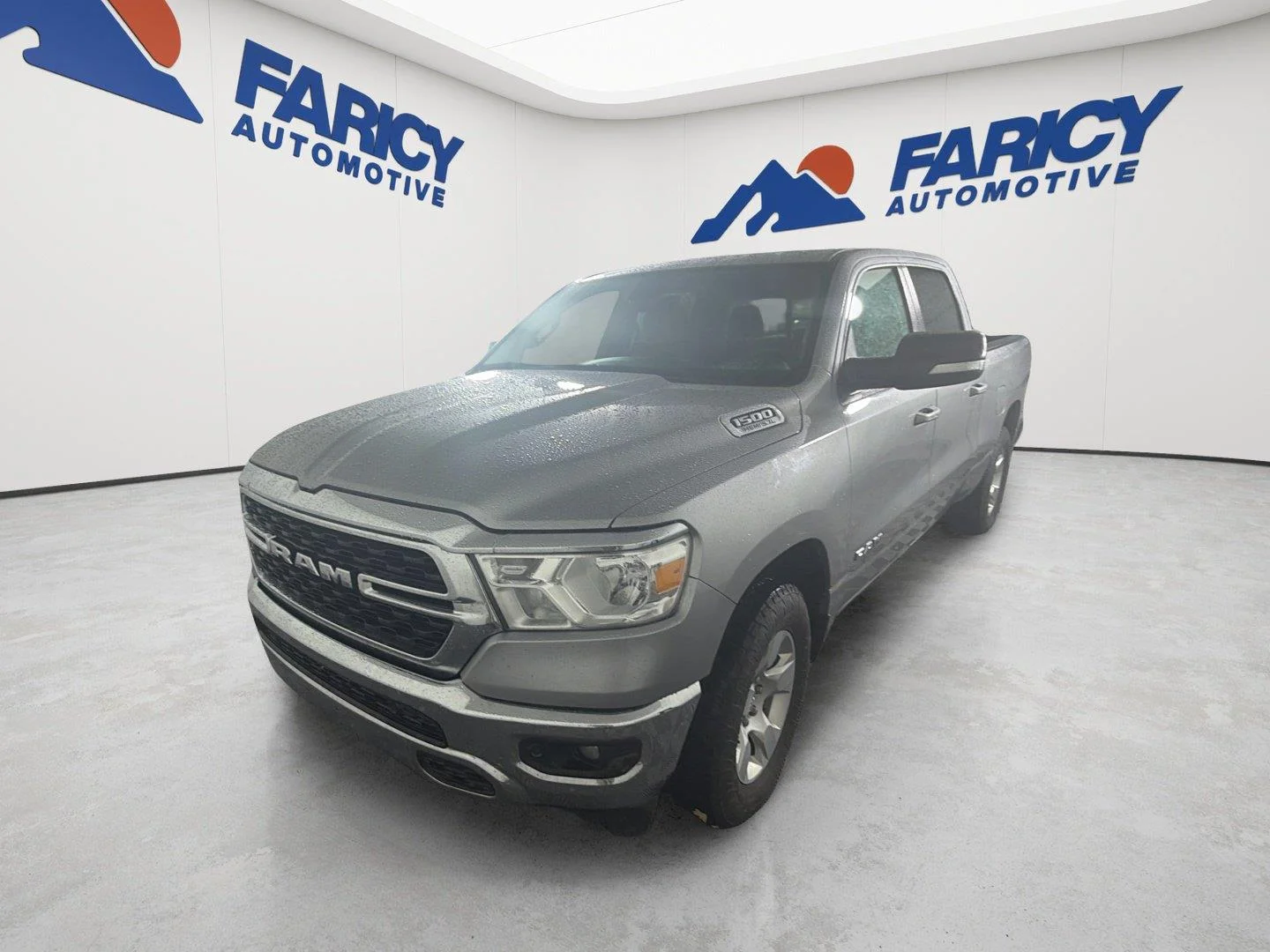 Used 2022 Billet Silver Metallic Clearcoat Ram Big Horn image 1