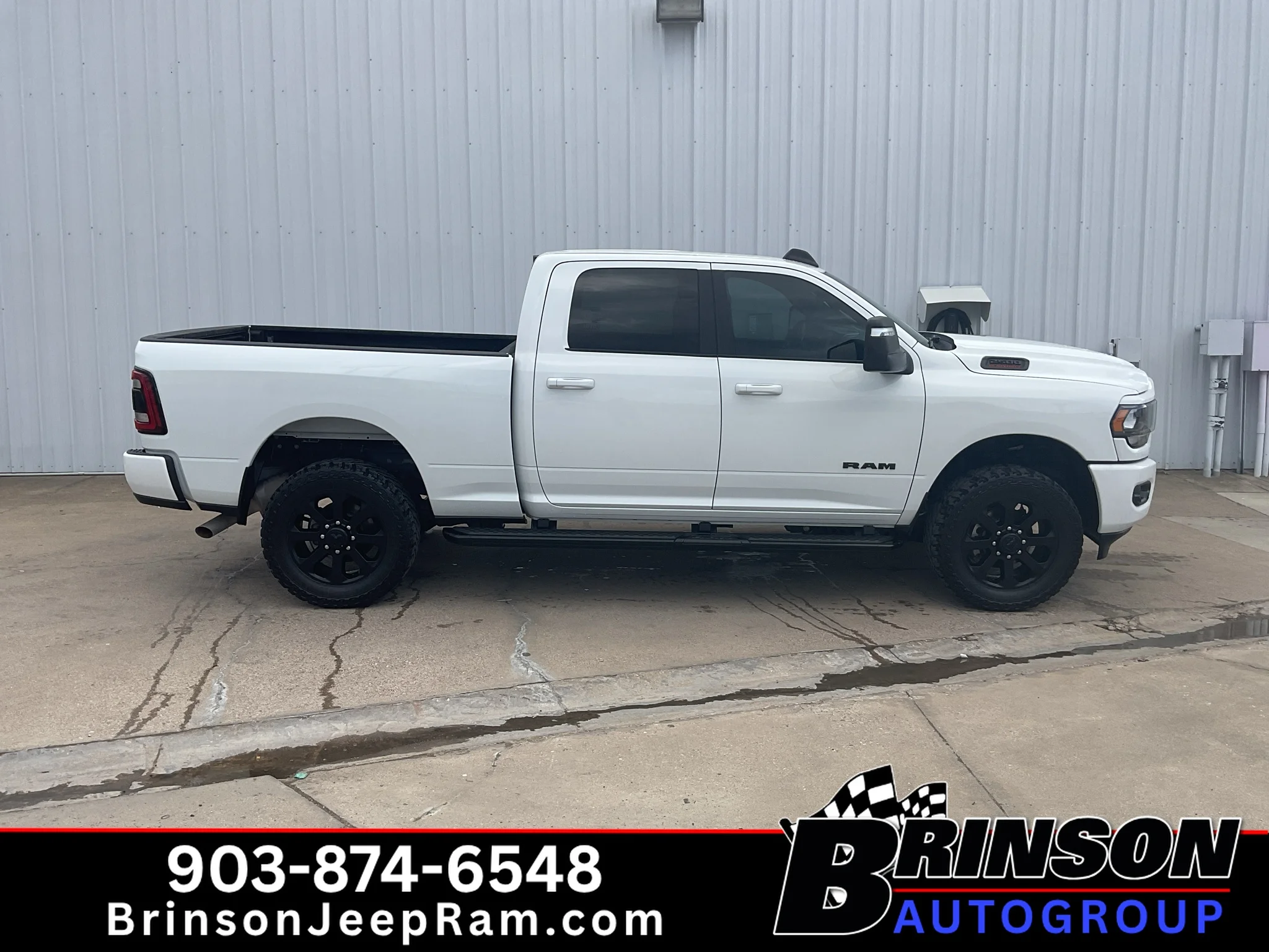 Used 2024 Bright White Clearcoat Ram Big Horn image 8