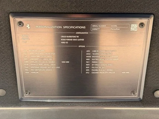 Certified Used 2020 Grigio Silverstone Ferrari Base image 39