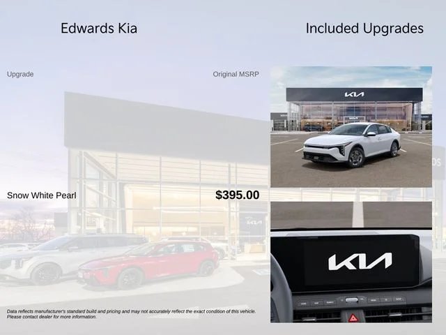 New 2026 White Kia LX image 7