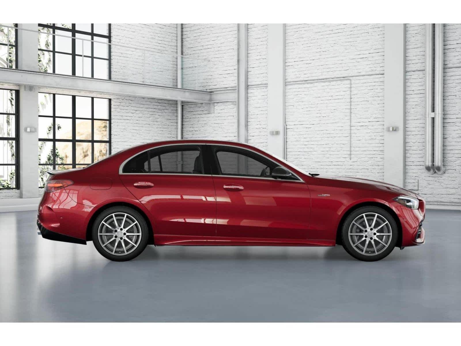 New 2026 MANUFAKTUR Patagonia Red Metallic Mercedes-Benz AMG® C 43 4MATIC® Sedan image 2