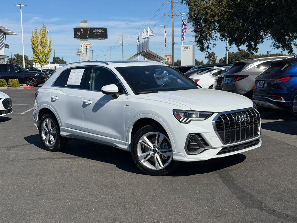 Used 2023 White Audi Premium Plus image 3