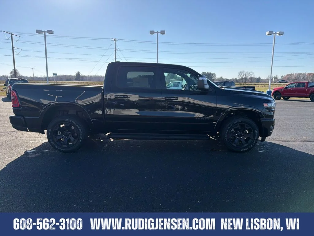New 2026 Diamond Black Crystal Pearlcoat RAM Big Horn/Lone Star image 6