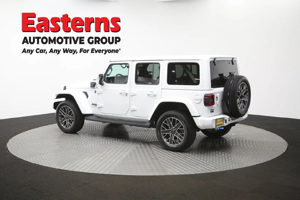 Used 2023 White Jeep Sahara 4xe image 64