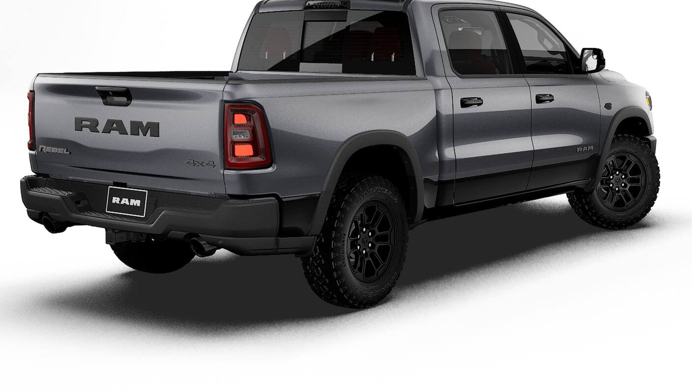 New 2027 Granite Crystal Metallic Clear-Coat Exterior Paint RAM REBEL image 14