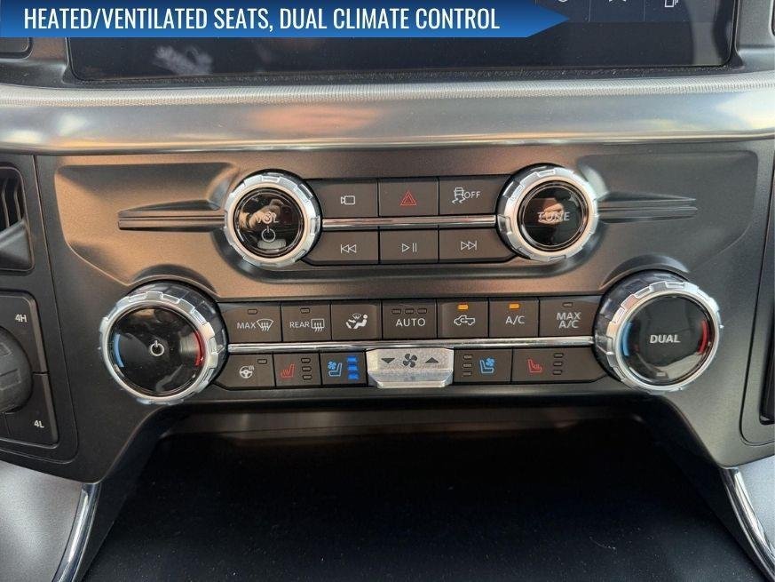 Used 2025 Antimatter Blue Metallic Ford LARIAT image 24